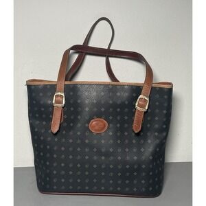 Benyelan Monogram Double Handle Tote Bag